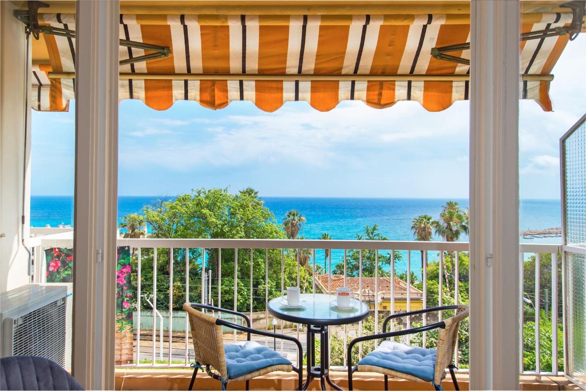 Vina Del Mare, Vue Mer, Terrasse Mentona Zewnętrze zdjęcie